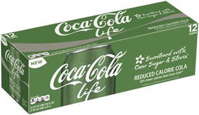 Coca Cola Life - 12 Pack - Cans